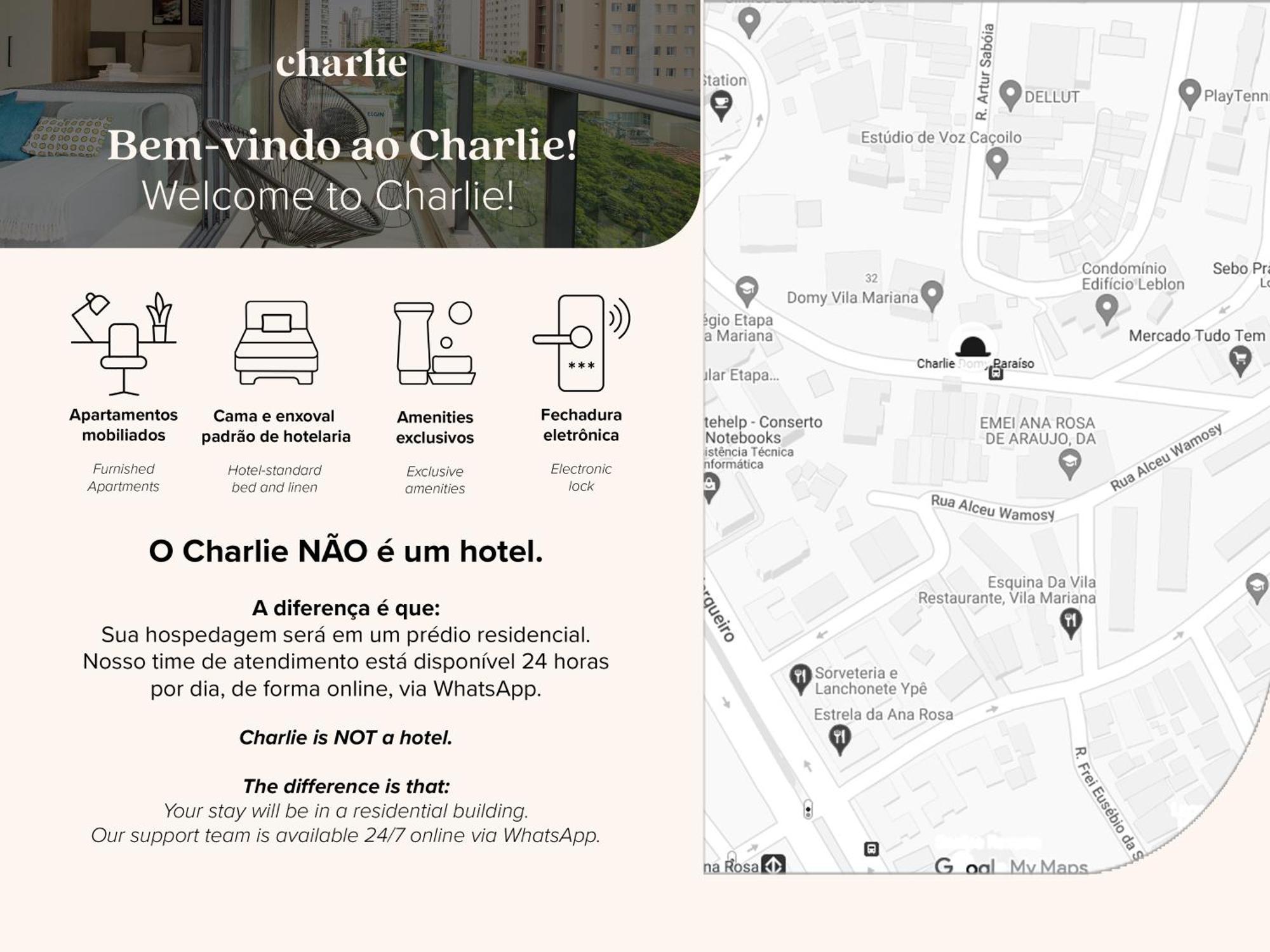 Charlie Domy Paraiso Sao Paulo Exterior foto
